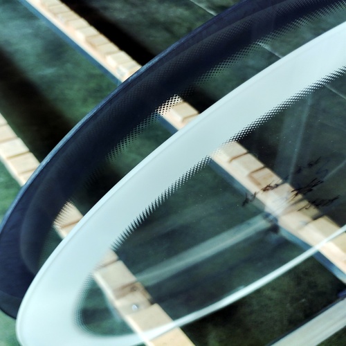 Vidro temperado por impressão de seda de Tairong