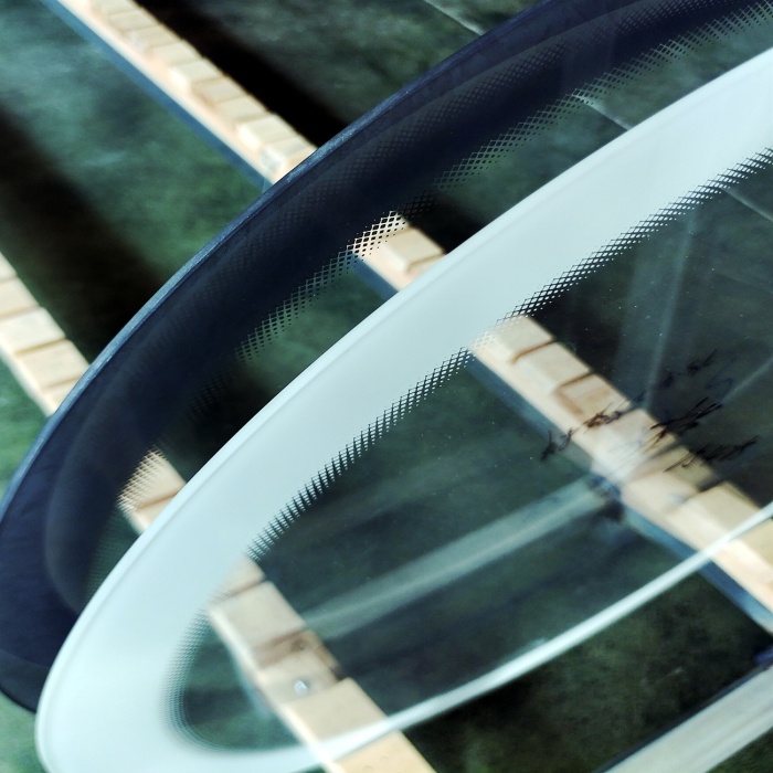 Vidro temperado por impressão de seda de Tairong