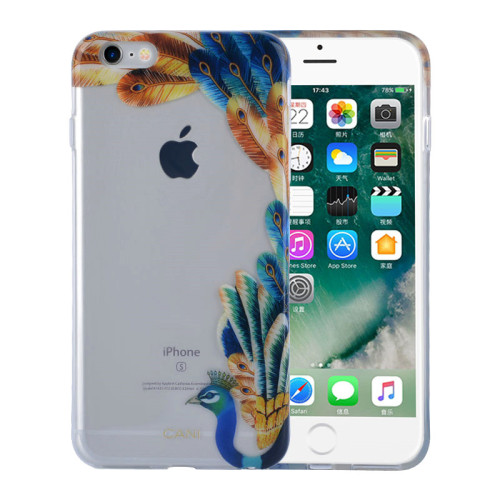 IMD Peacock TPU&PC Hibrid Iphone6s Plus Cover