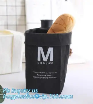 multi bag tyvek Storage bag plant bag desk organizer, toy storage tyvek paper bag, Eco-friendly storage bag,brown kraft paper an