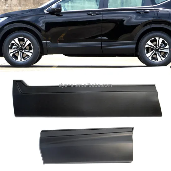 ABS Plastic Black Side Door Trim Moulding Cover for Honda CRV 2017-2022