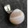 Natural opening smile agate crystal crystal sand bead stone pendant men and women DIY necklace jewelry making