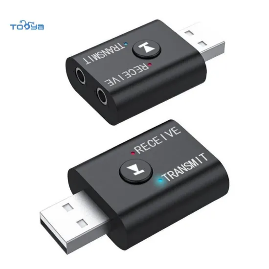 Tooya 2-in-1 Bluetooth 5.0 USB Receiver Transmitter Wireless Audio Adapter
