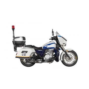 Polizei mit 200ccm Hubraum