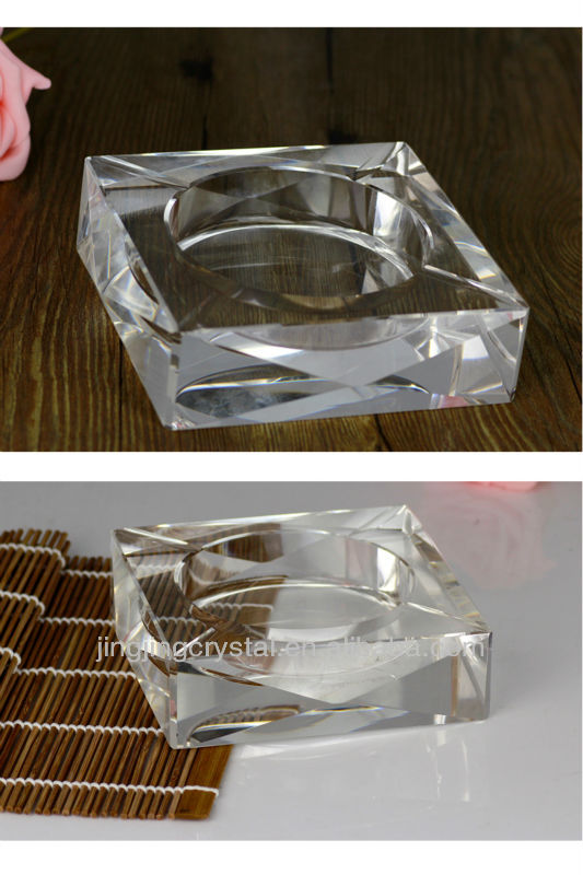 New Fashion Crystal Ashtray for Home&Office Decoration (JD-CA-601)