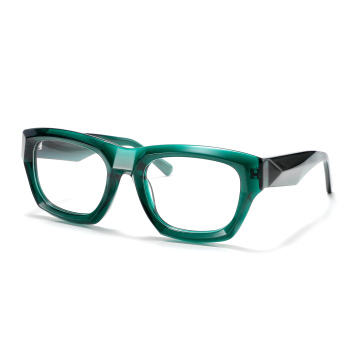 Designer Acetate Optical Glasses Square Acetate Optical Frame Supplier