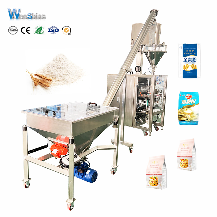 Machine d'emballage de poudre verticale / sac à farine automatique de 1 kg automatique