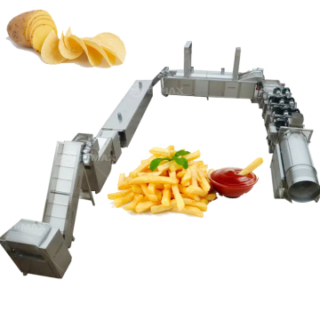 Best Price 500kg/h Potato Washing Cutting Line for Frozen French Fries and Potato Chips Production
