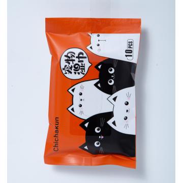 Toallitas húmedas de mascotas suaves y seguras