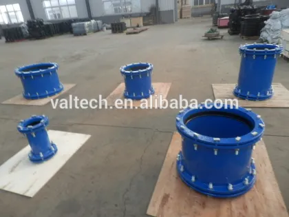 ISO2531 ductile iron pipe fittings ductile iron K type collar