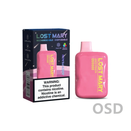 lost mary os5000 cranberry soda Lost Mary Os5000 Vape Blueberry Ice Lost Mary OS5000 Disposable Vape  Raspberry Lemonade Lost Mary OS5000 Luster Edition Vape main image 1