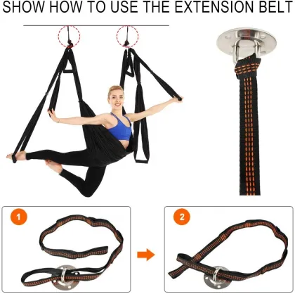 SENTU Silk Nylon Antigravity Flying Aerial Yoga Swing