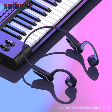 Wireless Bone Conduction Headphones with Built-in Fashionable Design and Advanced Hearing Aid Technology