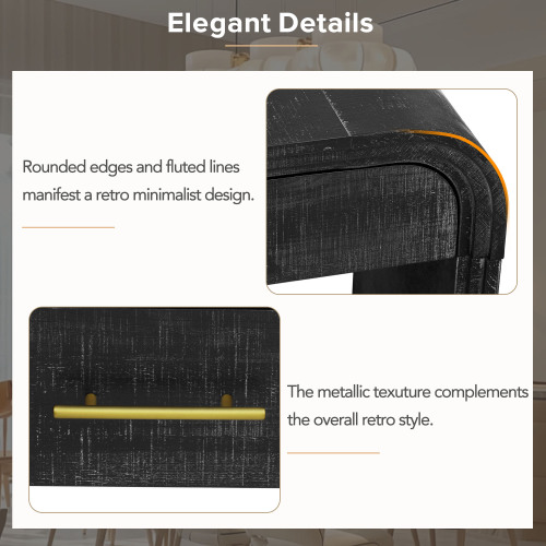 Retro Silhouette Console Table 6