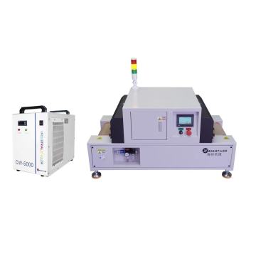 PLC Controller Water-Cooled Excimer UV Curing Lamp for Wood Floor Varnish