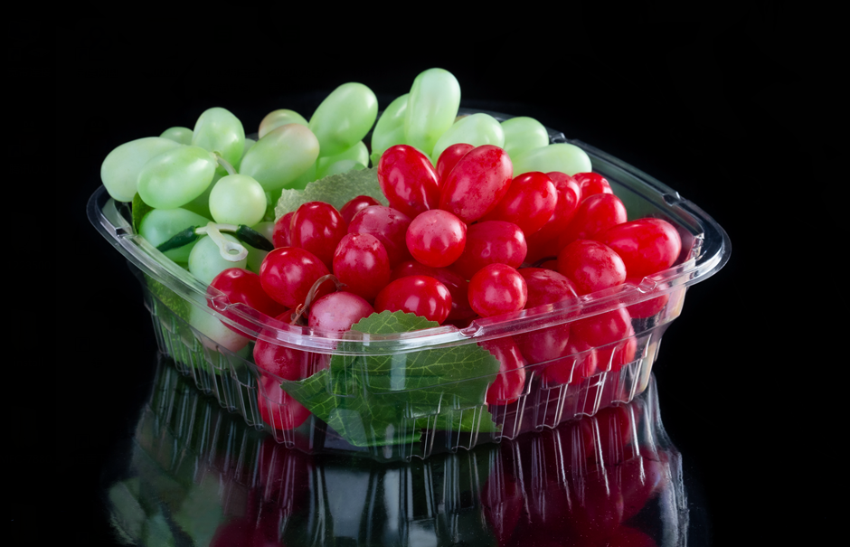 Blueberry Plastic Packaging Tub