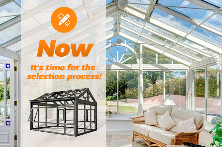 Aluminium Glass Solarium Sunroom