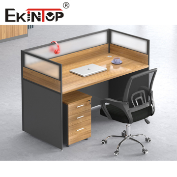 Modern Office Partitions: Ekintop Studio Desk Workstation Cubicle