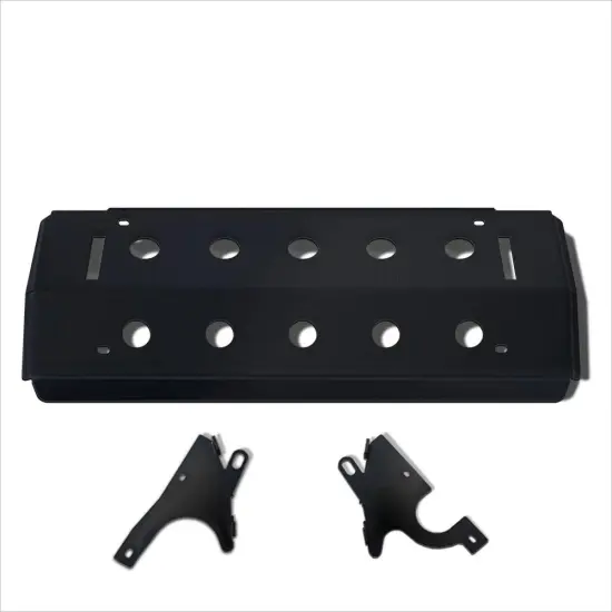 Black/Silver Front Bumper Guard Cover Stainless Steel Skid Plate for Defender 90/110