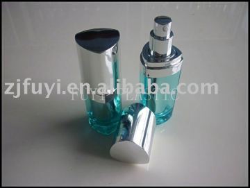 triangle cosmetic lotion plastic bottle of skin care