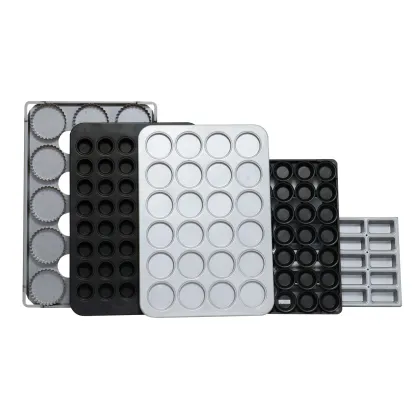 Rk Bakeware China-5 Inch Nonstick Macdonald′s Hamburger Bun Pan