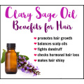 100% pure natural clary sage essential oil