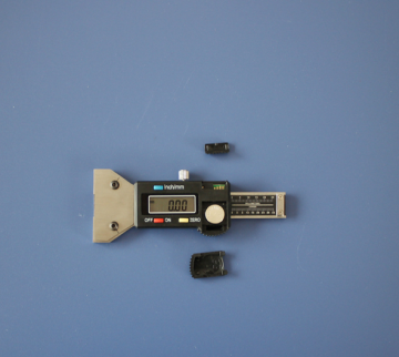 Stainless steel digital tread depth gauge