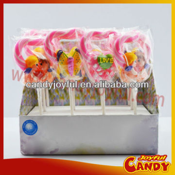 Valentines day lollipop candy