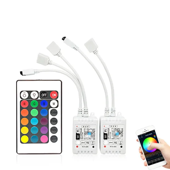Wireless WiFi LED Controller for RGB Strip Lights - Magic Home App & Music Mode with IR Remote