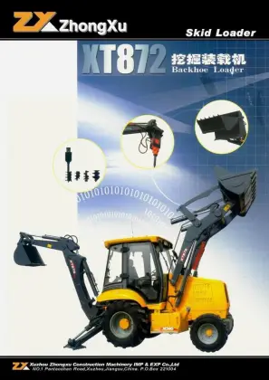 XCMG XT860 Backhoe Loader