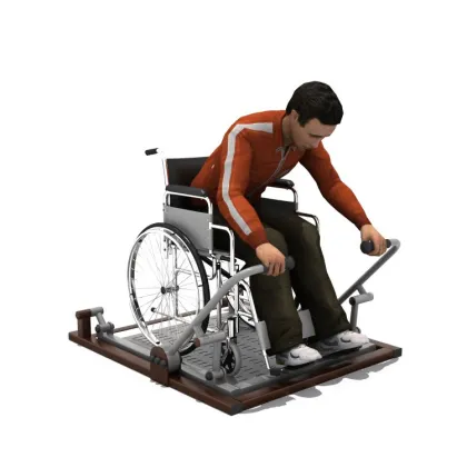 Wholesale Disabled Outdoor Fitness Gym Equipment for Amusement Parks and Public Spaces