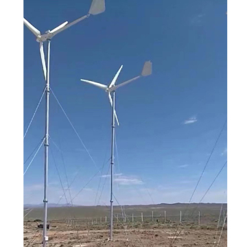 Sistema de turbina eólica distribuída de 8 kW