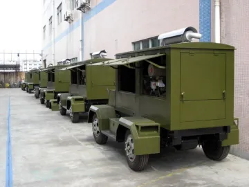 MOVABLE TRAILER TYPE SINGFO DIESEL GENERATOR