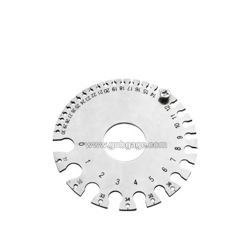 GNB-12 Edelstahl-Metallblätter Schweißdicke Messgerät