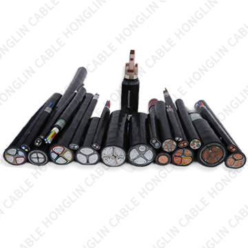 Waterproof Aluminum Core XLPE Insulated Power Distribution Cable - Armored Underground Cable 25mm² to 35mm²