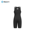 Seaskin neopreno sin mangas corta John wetsuit para hombre