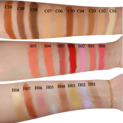 Vegan Waterproof Face Contouring Compact Palette - Custom Logo Bronzer Powder