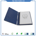 Novo design espiral eco-friendly reciclar notebook