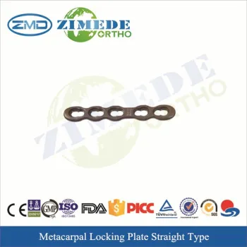 CE ISO proved Metacarpal locking plate surgical instruments