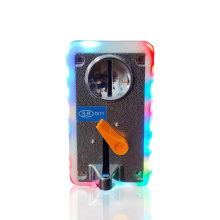 Selector de aceptores de múltiples monedas con fichero LED