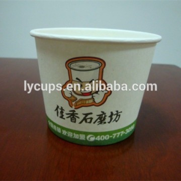 food grade pe coating hot soup paper cup