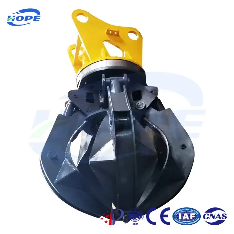 Robust Orange Peel Grapple for Tough Industrial Tasks