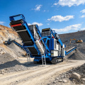 Sitios de canteras de minería de roca dura Trituradora de cono multicilindro Trituración laminada Precribado Proveedor de alto rendimiento