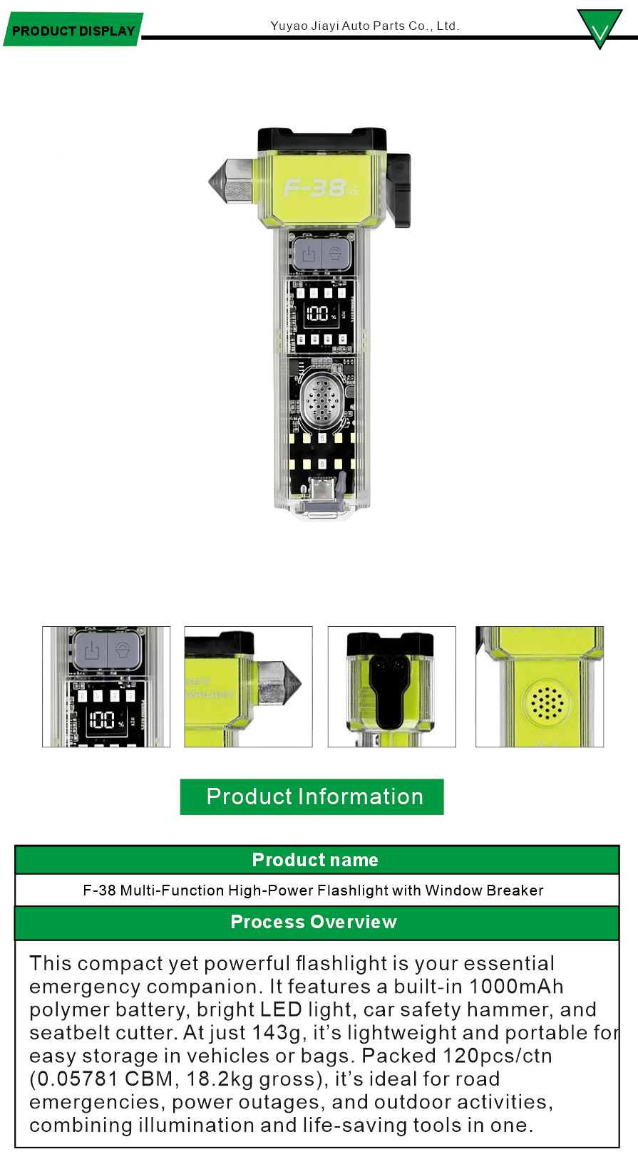 Powerful Multi Purpose Flashlight