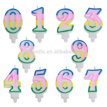 number birthday candles