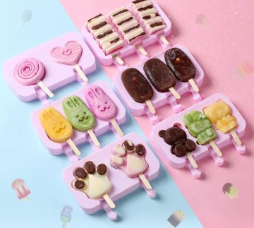 2021 New Hot Selling Edible Grade Silicone Ice Cream Mold
