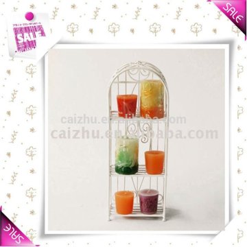 2016 China supplier metal decoration wire candle holder for sale