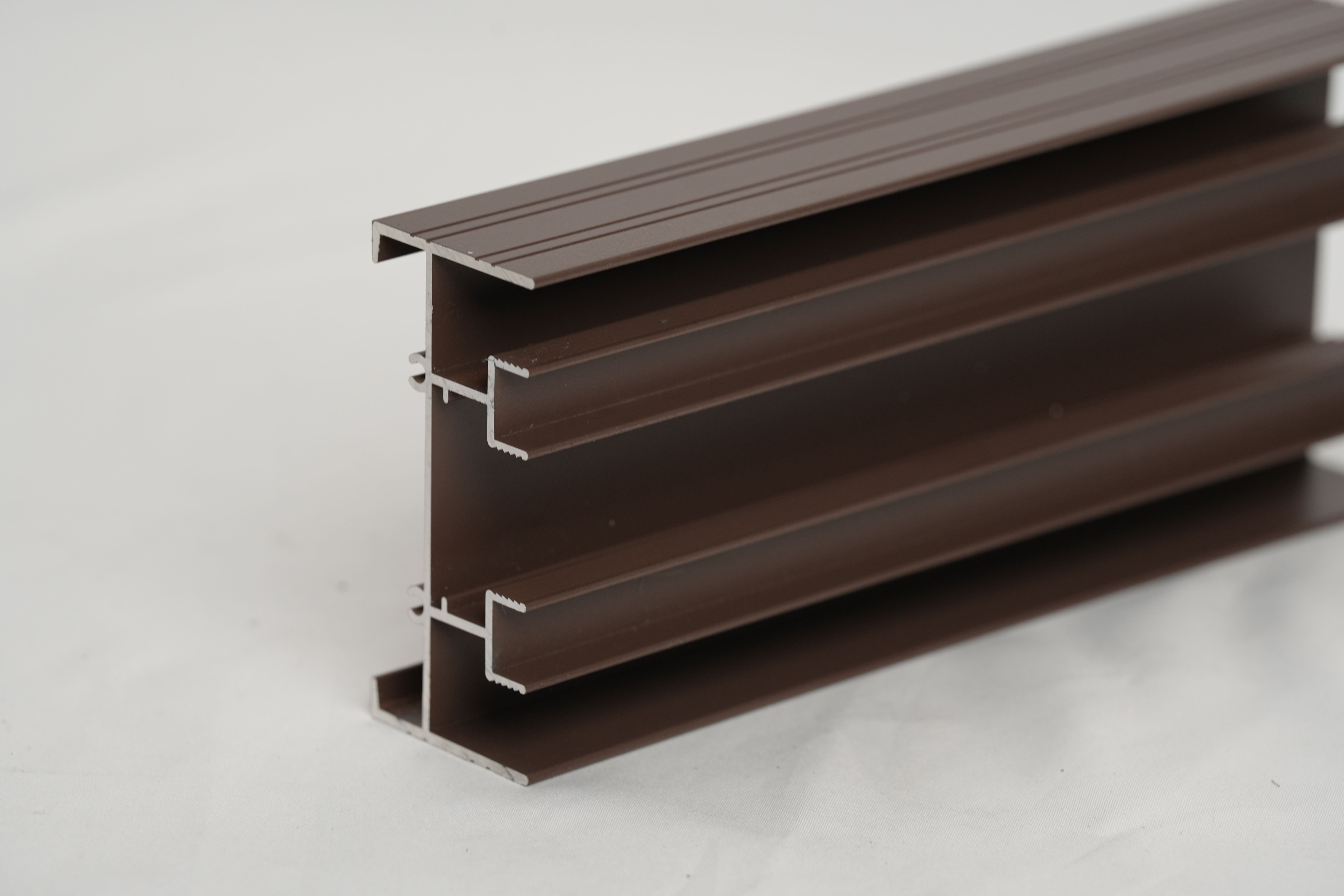 Spray painted door and window profiles
