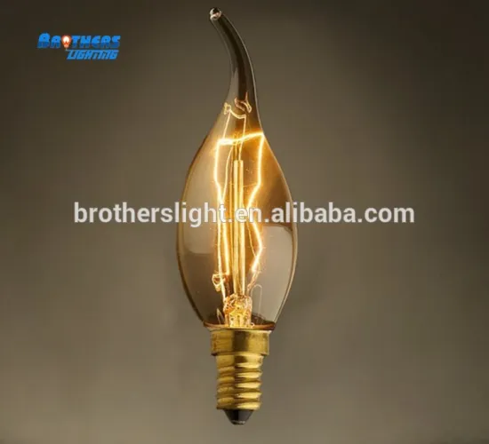 E12 C35 220v/110v retro/vintage decoration filament incandescent light bulb