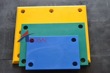 UHMWPE Plastic Wharf Sliding Bumper Covers